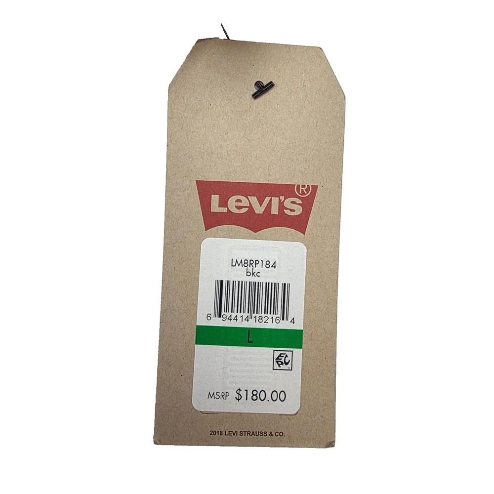 Levi's Men's Quilted Woodsman Ultra Loft Puffer Jacket Two Tone Size Large - NWT